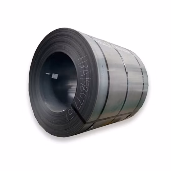 Hochwertiger Angang-Lieferant, warmgewalztes, kaltgewalztes 1,5 mm dickes schwarzes Eisenblech ASTM Q195 Q215 Q235 Q345 Kohlenstoffstahlspule für Dachblech