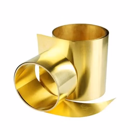 Vergoldung von metallbeschichtetem Stahlblech/Kupferstreifen/Kupfer